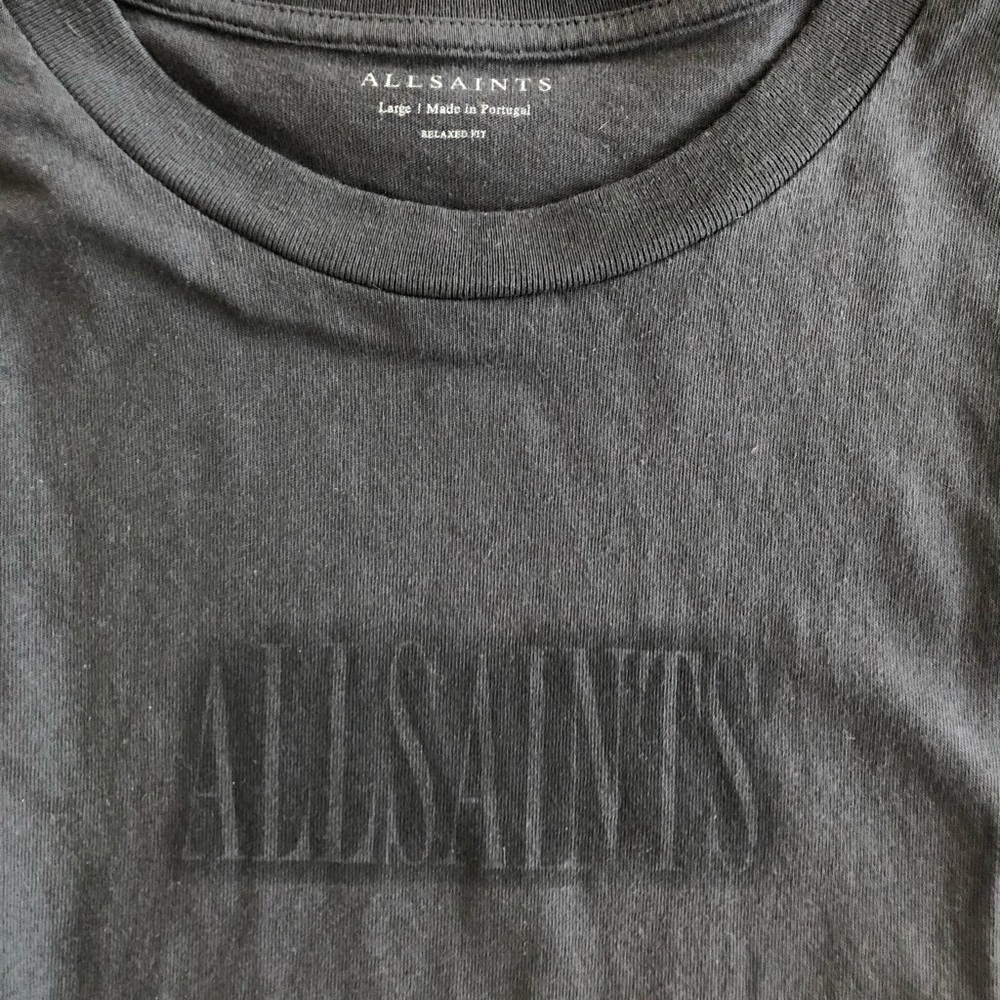 All Saints Grey T-shirt